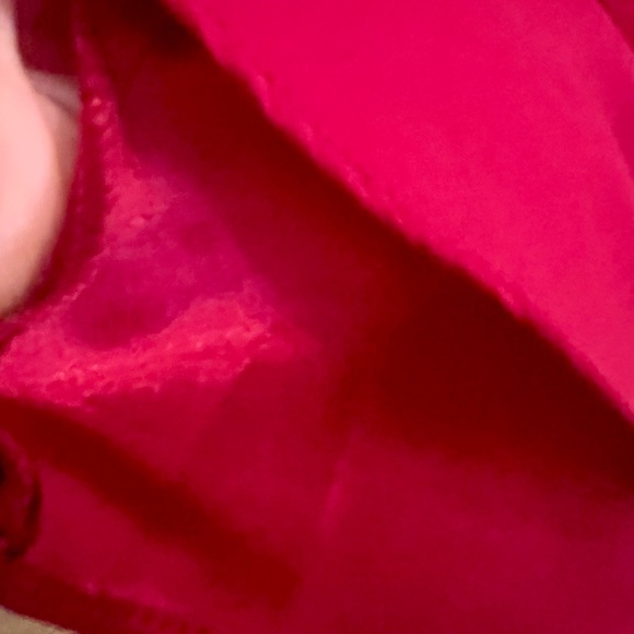 EUC Express Peplum Red Blouse Size Small - Picture 13 of 15